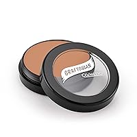 Graftobian HD Glamour Crème Foundation 1/2oz, Weightless Full Coverage Makeup, 65 Inclusive Shades, For All Skin Types, Natural or Full-Glam Looks, For Professionals and Beginners, Diva