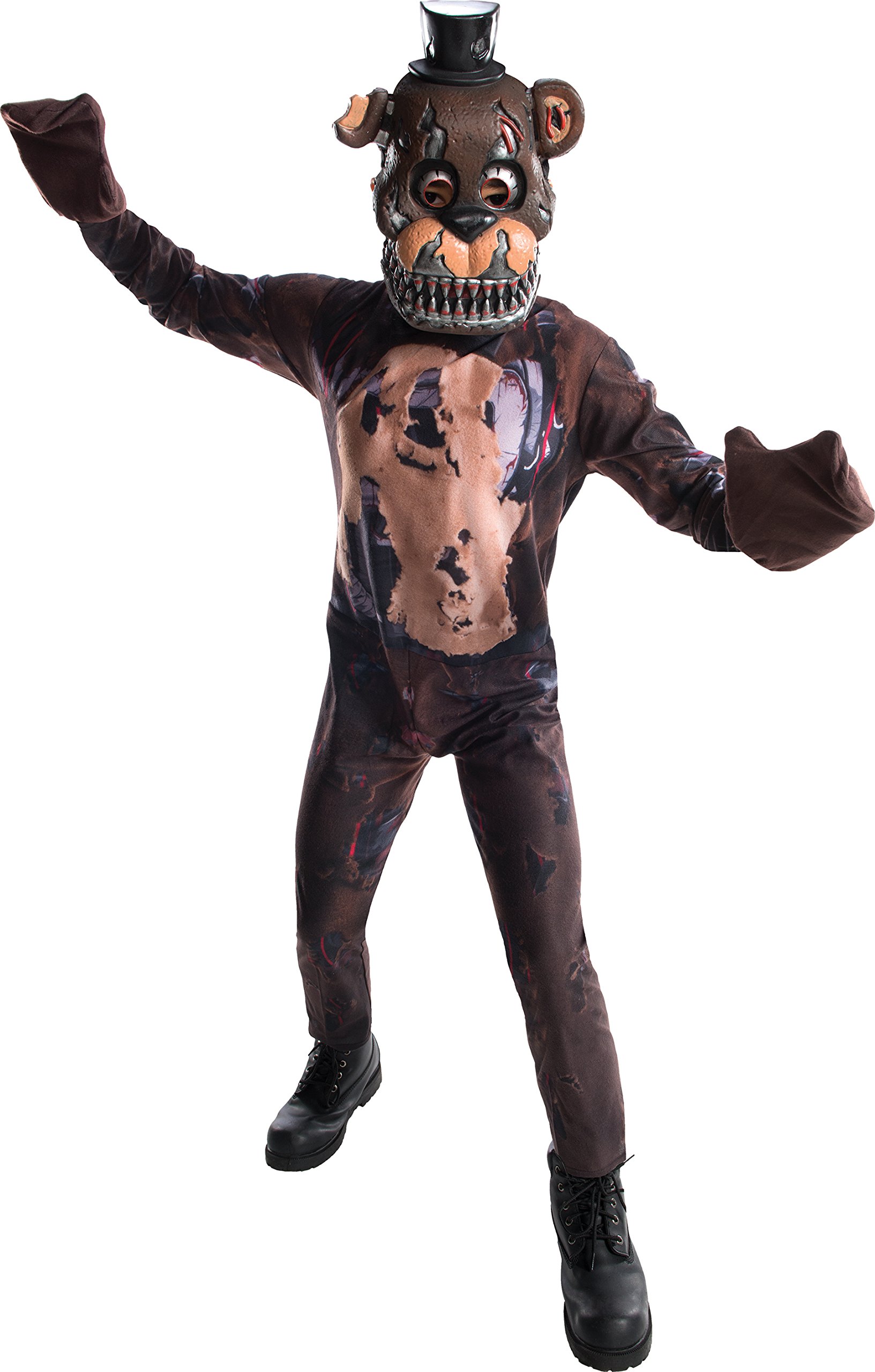 Rubie's Costume Boys Five Nights At Freddy's Nightmare Fazbear Costume, Large, Multicolor