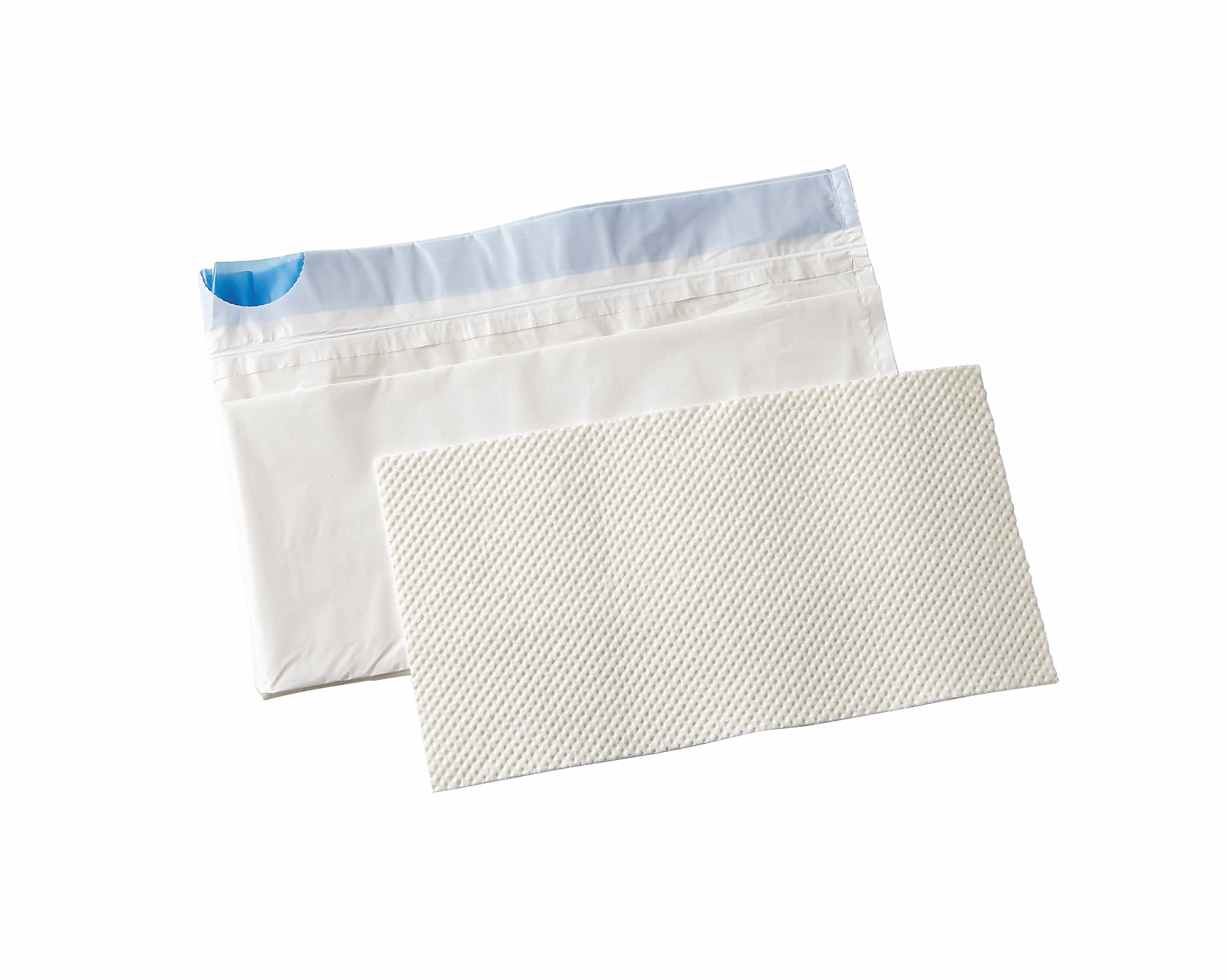 Medline Commode Liner with Absorbent Pad, 12 Count