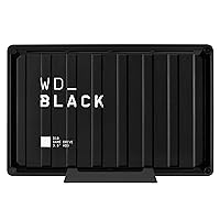 WD_BLACK 8TB D10 Game Drive - Portable External Hard Drive HDD Compatible with Playstation, Xbox, PC, & Mac - WDBA3P0080HBK-NESN