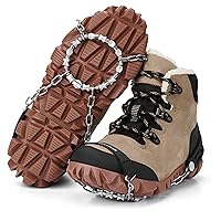 Yaktrax Diamond Go All Surface Traction Cleats for Walking on Ice and Snow