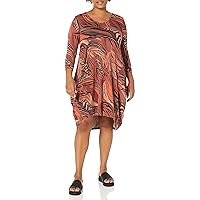 Women's Plus Size Dress Monet Drape