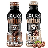 Jocko Mölk RTD Protein Shakes Bundle - Chocolate & Sweet Cream Coffee (24 Pack)