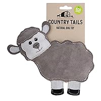 Country Tails - Sheep, Premium Dog Toy (CTA12), Multi-Color