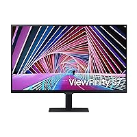 SAMSUNG 32” S70A Series 4K UHD (3840x2160) Computer Monitor, HDMI, DisplayPort, HDR10 (1 Billion Colors), 3-sided border-less, TUV-certified Intelligent Eye Care, LS32A700NWNXZA