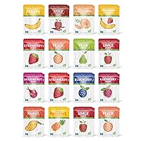 Nature's Turn Freeze-Dried Fruit Snacks, Ultimate Variety, Pack of 32 (0.53 oz Each)