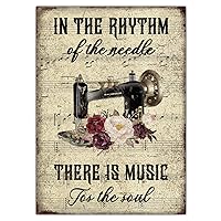 in The Rhythm of The Needle There is Music for The Soul Vintage Signs 7