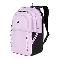 SwissGear 1012 Laptop Backpack, Pastel Lilac, 18.5”x13”x6.5”