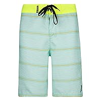 Hurley Boys Board Shorts, Green Glow, 14