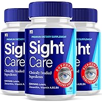 (3 Pack) Sight Care - Sight Care 20/20 Vision Vitamins - Sight Care Vision Support Supplement- Sight Care Supplement - Sight Care Capsules Advanced Support Formula for Eye Health Pills (180 Capsules)