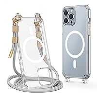 Magnetic Clear Case for iPhone 15 Pro Max 6.7