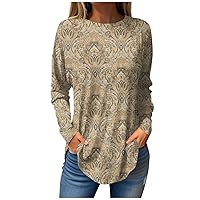 Cycling Summer Tunic Top for Women Casual Long Sleeve Ruched Loose Fit Shirts Woman Softest Graphic