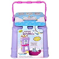 Scribble Scrubbie Peculiar Pets, Palace Playset with Yeti & Unicorn Toys, Kids Gifts for Girls & Boys, Ages 3, 4, 5, 9