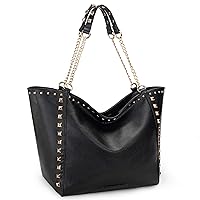 Montana West Hobo Bags for Women Extra Large Tote Bag Shoulder Purses with Chain Handbags