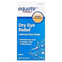 Sterile Artificial Tears Lubricant Eye Drops, .5 fl oz