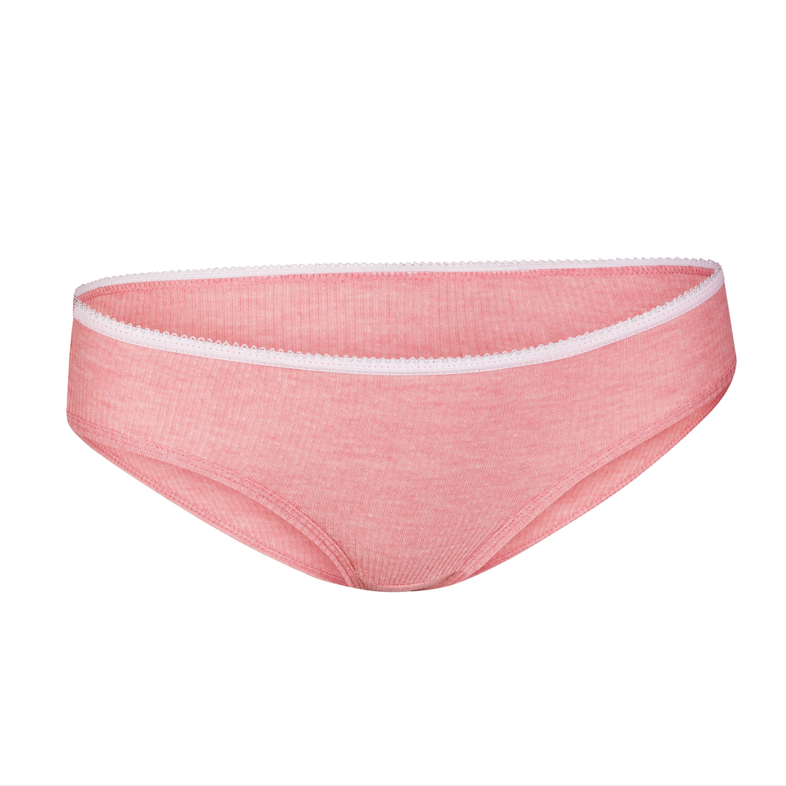Hanes Girls' Underwear, Ribbed Moisture-Wicking Tagless Panties, Hipster & Brief, 6-Pack