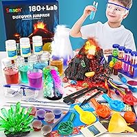Discovery Mindblown 25 PC Lab Crystal Growing Kit w/Mold Shapes