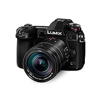 Panasonic LUMIX G9 Mirrorless Camera, Micro Four Thirds, 20.3 Megapixels Plus 80 Megapixel, High-Resolution Mode with LUMIX G Vario 12-60mm F3.5-5.6 Lens (DC-G9MK), Black (Renewed)