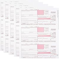 1099 NEC Copy A Forms 75 Forms (25 Sheets) Federal Income Laser Tax Forms, 2023