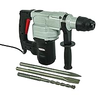 Ironton Heavy-Duty SDS Max Rotary Hammer Drill, 1 1/2in. Chuck, 3780 BPM, 110V, 10 Amps