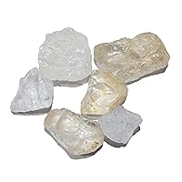 Raw Rough Stone Satyaloka Azeztulite Quartz 100 gm Natural Healing Reiki Crystal Chakra Balancing Vastu Stone