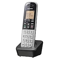 Panasonic Compact Cordless Phone with DECT 6.0, 1.6