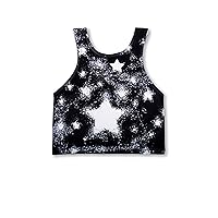 Kurve Kids Sublimation Crop Top (One Size Fits Most, Age 4 to 7) -Made in USA-