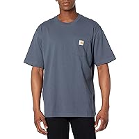 CarharttmensLoose Fit Heavyweight Short-Sleeve Pocket T-ShirtBluestoneX-Large