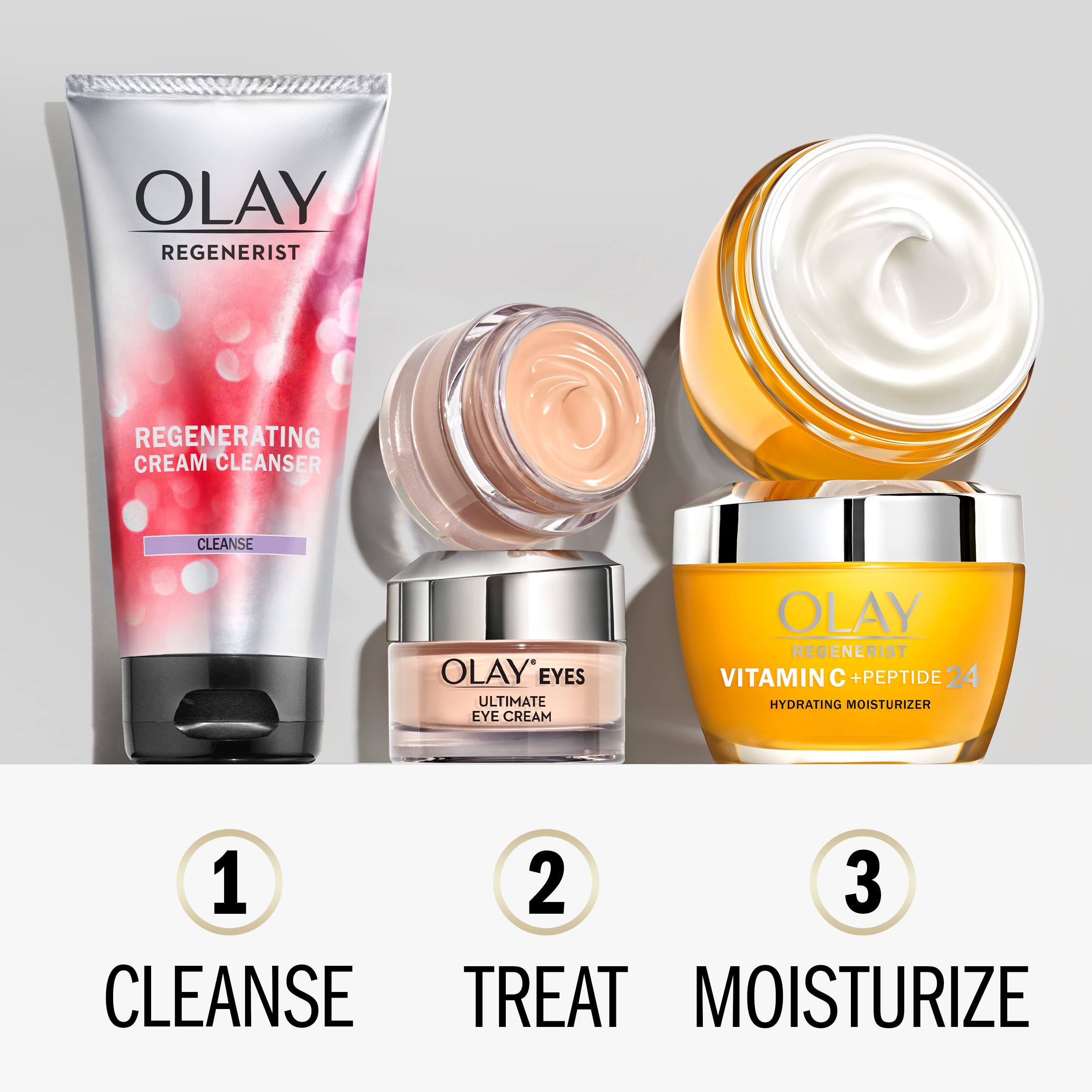 Olay Ultimate Eye Cream for Wrinkles, Puffy Eyes + Dark Circles, 0.4oz/13ml