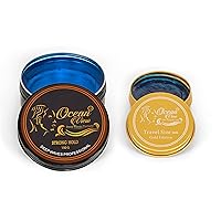 Water Based Wave Builder Pomades, 360 Wave Grease for Men Moisturizes, Controls and Style Black Hair, (2 Pomades)