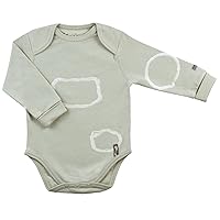 Kushies Unisex-baby Newborn Funky Baby Long Sleeve Bodysuit