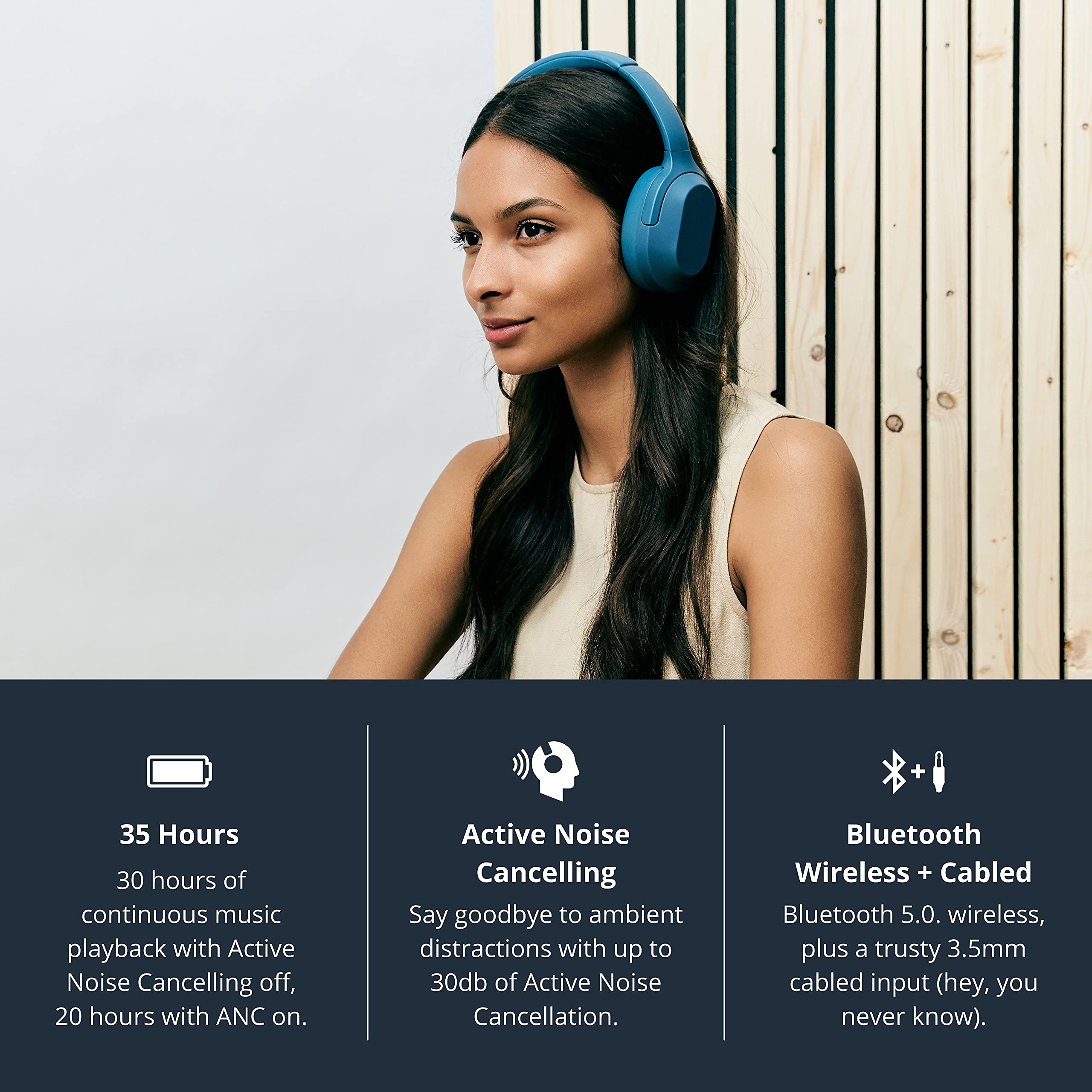 Buy Status Core ANC Active Noise Cancelling Headphones - Oasis