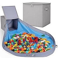SAM AND MABEL Toy Storage Basket and Play Mat - 13