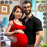 Virtual Happy Family Pregnant Mommy Simulator - Newborn Baby Care Game