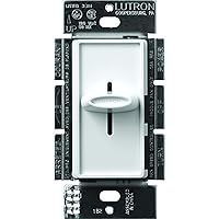 Lutron Skylark 1.5-Amp Single-Pole 3-Speed Fan Control, SFSQ-FH-WH, White