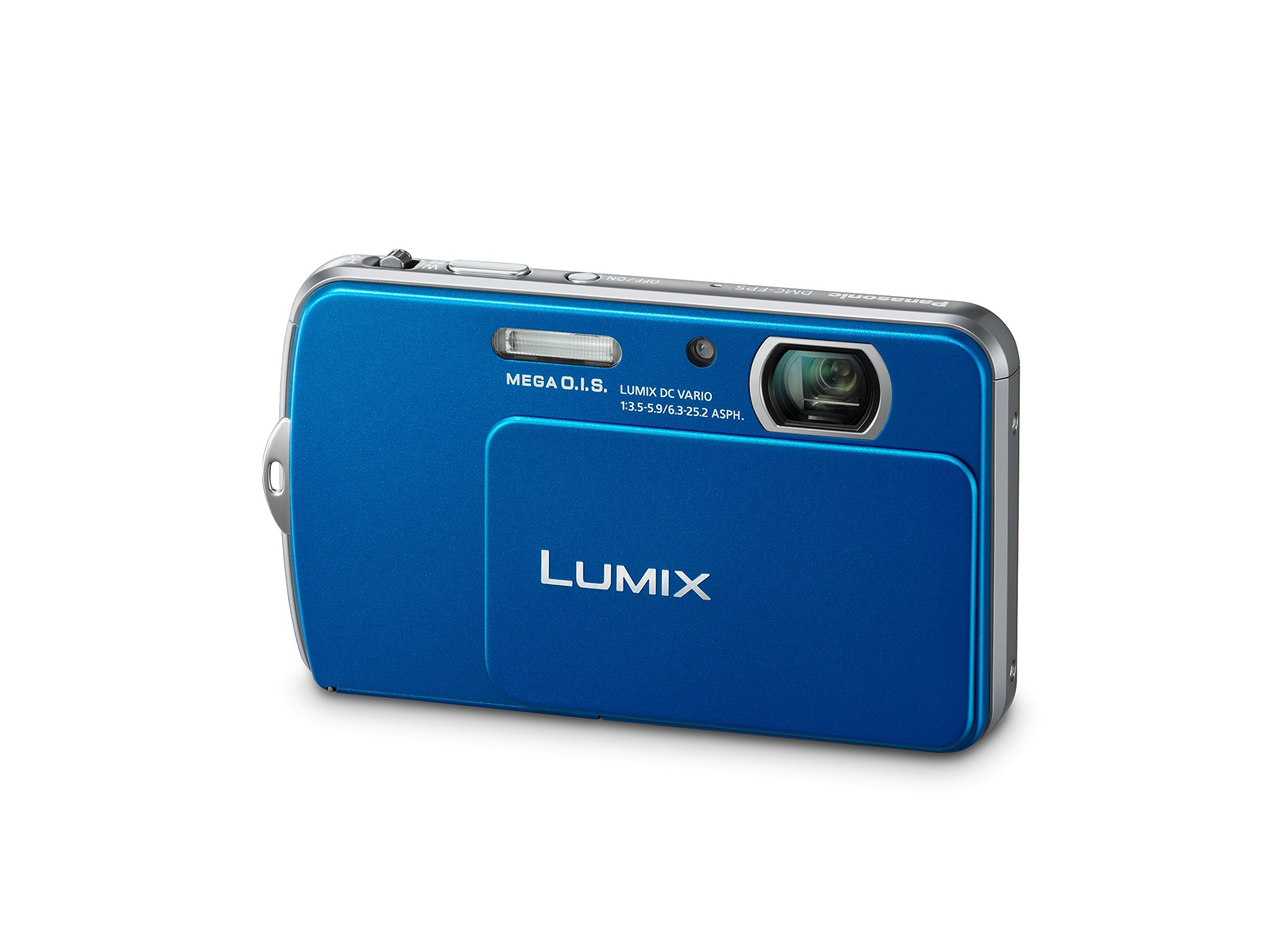 Panasonic Lumix DMC-FP5 14.1 MP Digital Camera with 4x Optical Image Stabilized Zoom with 3.0-Inch Touch-Screen LCD (Blue)
