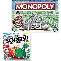 Classic Monopoly & Classic Sorry! Bundle [Exclusively Bundled by Brishan]
