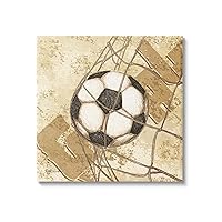 Stupell Industries Soccer Ball in Goal Canvas Wall Art by Nidhi Wadhwa
