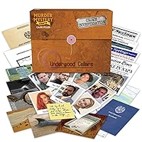 Underwood Cellars, Interactive Murder Mystery Case File Game for 1 or More Players, Ages 14 and Up