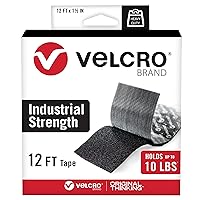 VELCRO Brand All-Purpose Elastic Straps | Strong & Reusable | Perfect for  Fastening Wires & Organizing Cords | Black, 30in x 1in | 2 Count