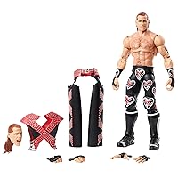 ​WWE Ultimate Edition 6-Inch Shawn Michaels Action Figure With Entrance Gear, Extra Heads & Swappable Hands ​