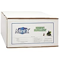 Mint-X Rodent Repellent Trash Bags, 1.3 Mil, Flat Seal, 58