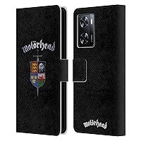 Head Case Designs Officially Licensed Motorhead Motorizer Album Covers Leather Book Wallet Case Cover Compatible with Oppo A57s