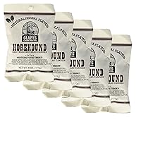 Claeys Old Fashioned Hard Candy, Horehound, 6 Ounce - 5 Pack