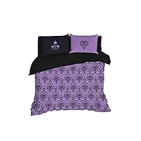 Haunted Mansion Bedding Set, Gothic Duvet Cover with 2 Pillow Cases, B-205 (King 104