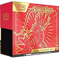 Pokémon TCG: Scarlet & Violet Elite Trainer Box (Miraidon Purple or Koraidon Red, Random Color)