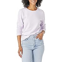 Amazon Essentials Women's French Terry Fleece Crewneck Sweatshirt (Available in Plus Size)