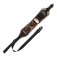 Shocker Rifle and Shotgun Sling - Rugged Construction with Swivels - Gun Strap Ideal for Turkey Hunting - Tested up to 300 Lbs. - Mossy Oak Obsession