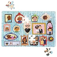 Portrait of a Modern Family 48-Piece Preschool Puzzle for Kids, Ages 4+ (Multicultural)