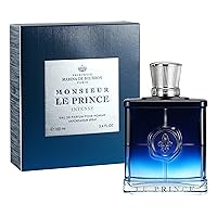Monsieur Le Prince On Fire Eau de Parfum for Men - Opens with Bergamot and Pepper Blended with Leather and Patchouli - Sensual Masculine Fragrance - 3.4 oz Monsieur Le Prince On Fire Eau de Parfum for Men - Opens with Bergamot and Pepper Blended with Leather and Patchouli - Sensual Masculine Fragrance - 3.4 oz